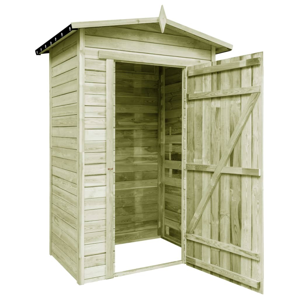 Garden Storage Shed Impregnated Pinewood